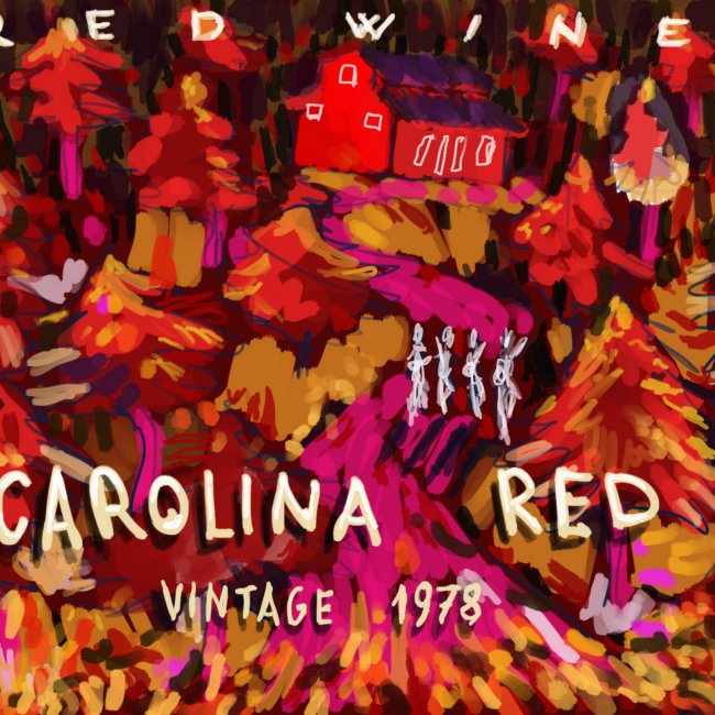 Carolina Red Vintage 1978<small></small>